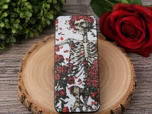 Vintage 2011 Grateful Dead Dunlop Skeleton & Roses Guitar Pick Tin (empty)